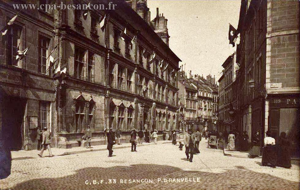 33 BESANÇON P. GRANVELLE